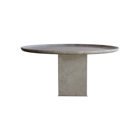 Vintage Marble Pedestal Coffee Table, Italy, 1970s. Five Available.