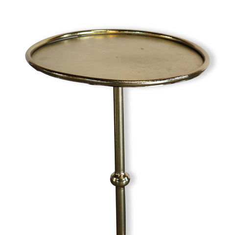 Brass Gueridon Table