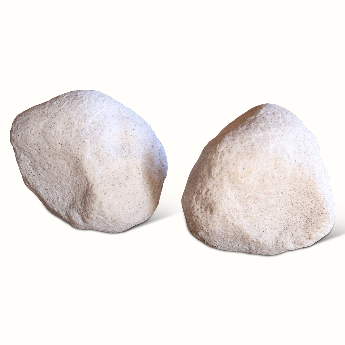 Set of Andre Cazenave Moon Rock Lamps – Hollywood At Home