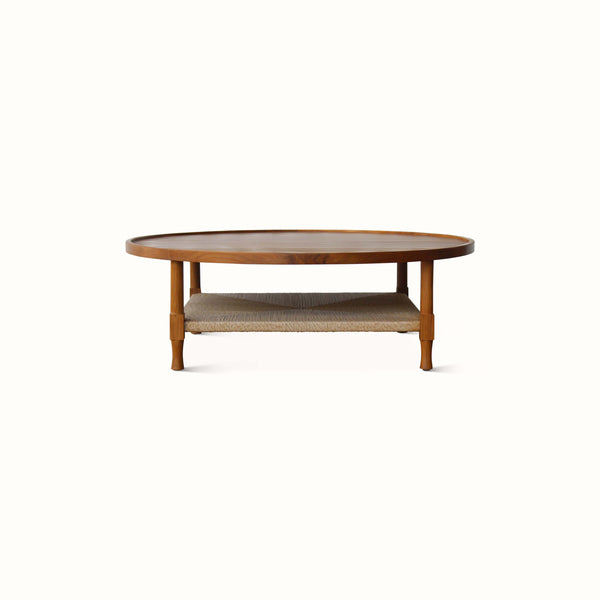 Indoor/Outdoor New York Athletic Club Round Coffee Table