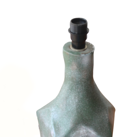 Vintage Green Ceramic Lamp