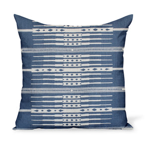 Peter Dunham Textiles Tangiers in Indigo Pillow