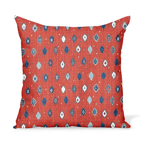 Peter Dunham Textiles Oona in Red Clay Pillow