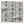 Peter Dunham Textiles Gita in Mist/Indigo on Natural Pillow