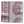 Red and blue paisley pillow with border stripe and central medallion pattern