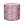 Lilac paisley indoor pouf with white pattern, round upholstered seat and top