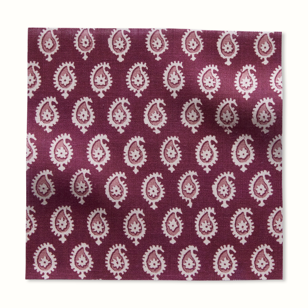 Peter Dunham Textiles Outdoor Janpath in Raspberry/Pink Pillow