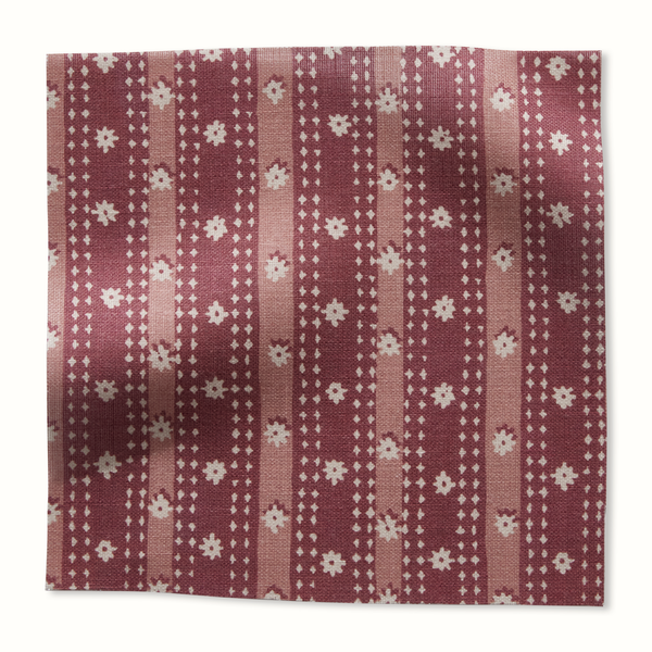 Peter Dunham Textiles Outdoor Mitra in Raspberry/Pink Pillow