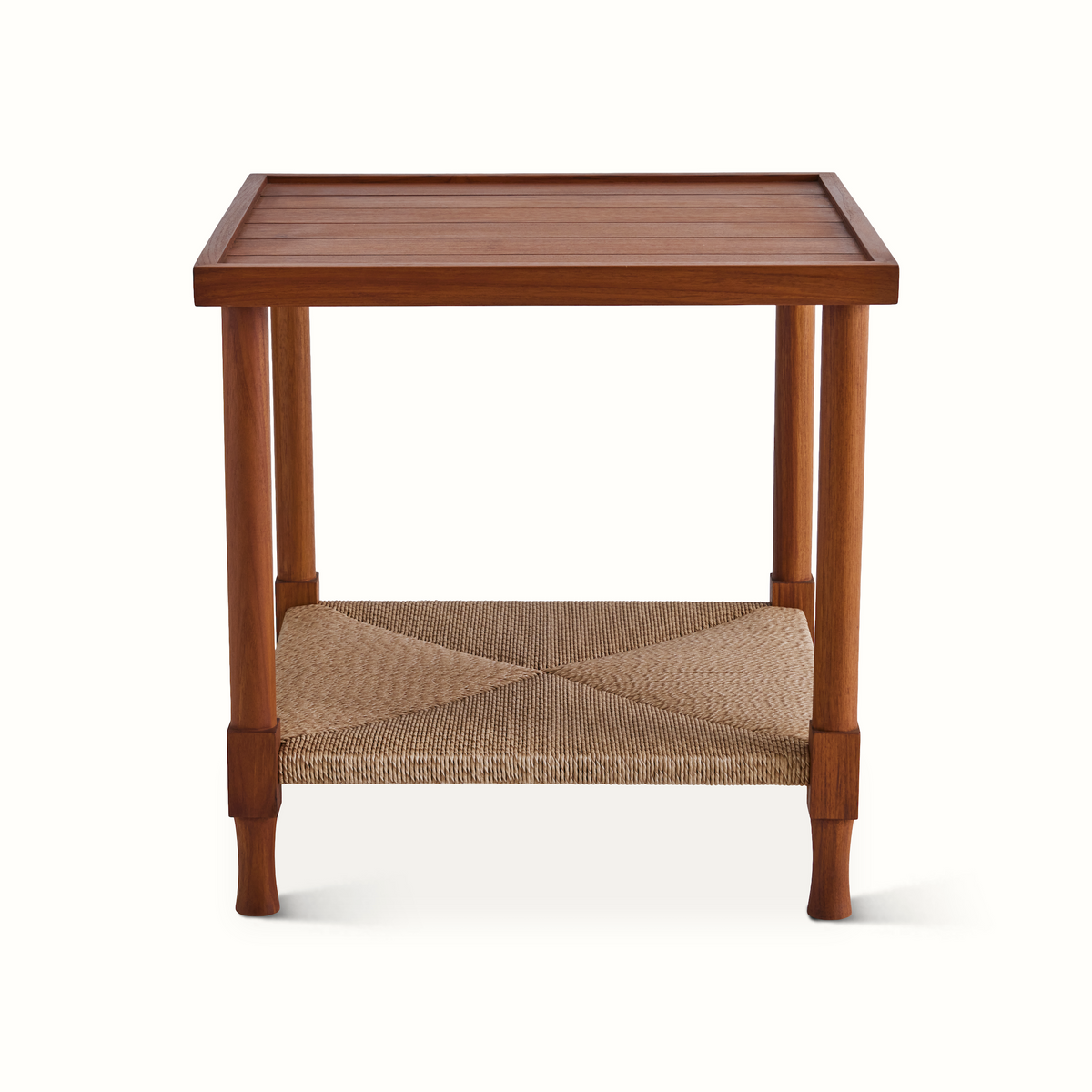 Indoor/Outdoor Athletic Club Square Side Table – Hollywood At Home
