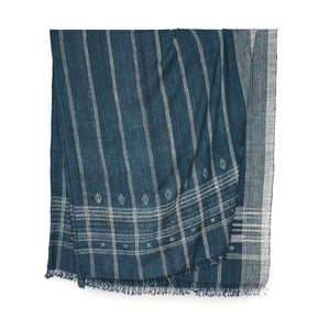 Original Indian Bedcover in Indigo