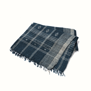 Original Indian Bedcover in Indigo