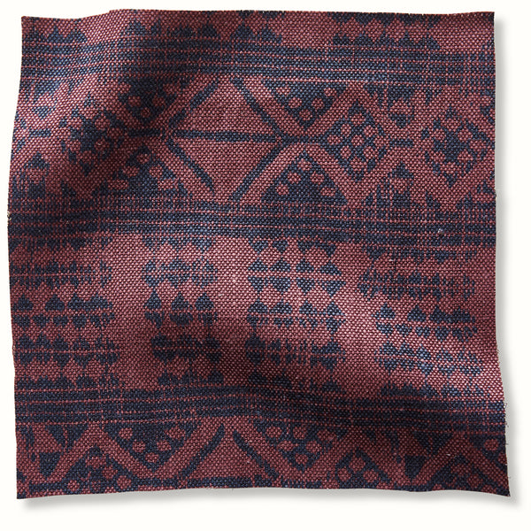 Peter Dunham Textiles Addis in Midnight/Pasha Pillow