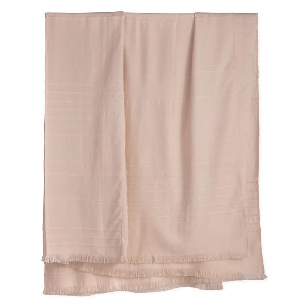 Manta in Ivory Alpaca Bedcover and Throw