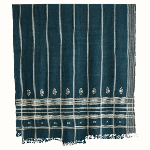 Original Indian Bedcover in Indigo