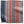 Dhurrie textile rug with vertical stripes in blue, pink, and off-white