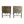 Pair of Brass Chests by Sarried LTD