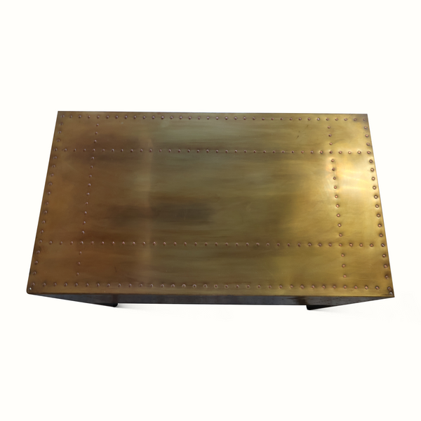 Pair of Brass Chests by Sarried LTD