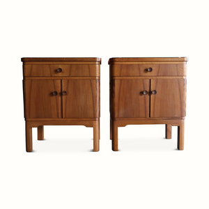 Pair of Mahogany Nightstands