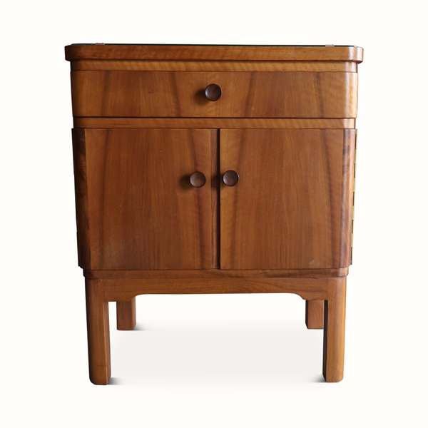 Pair of Mahogany Nightstands