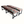 Mamounia Bench in a Vintage 20th-Century Turkish Kilim