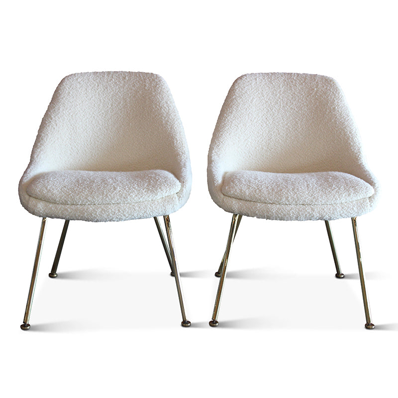 Vintage Boucle Chairs