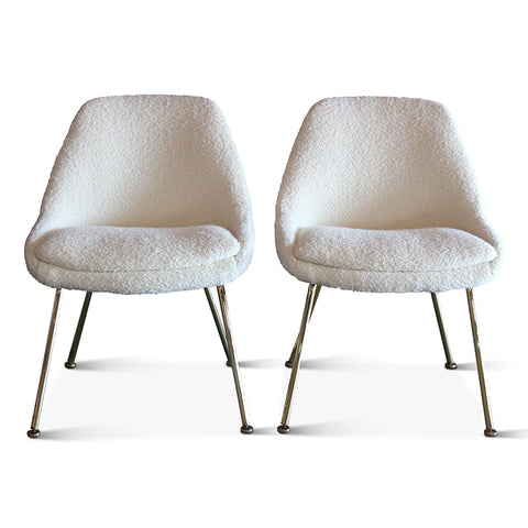Vintage Boucle Chairs