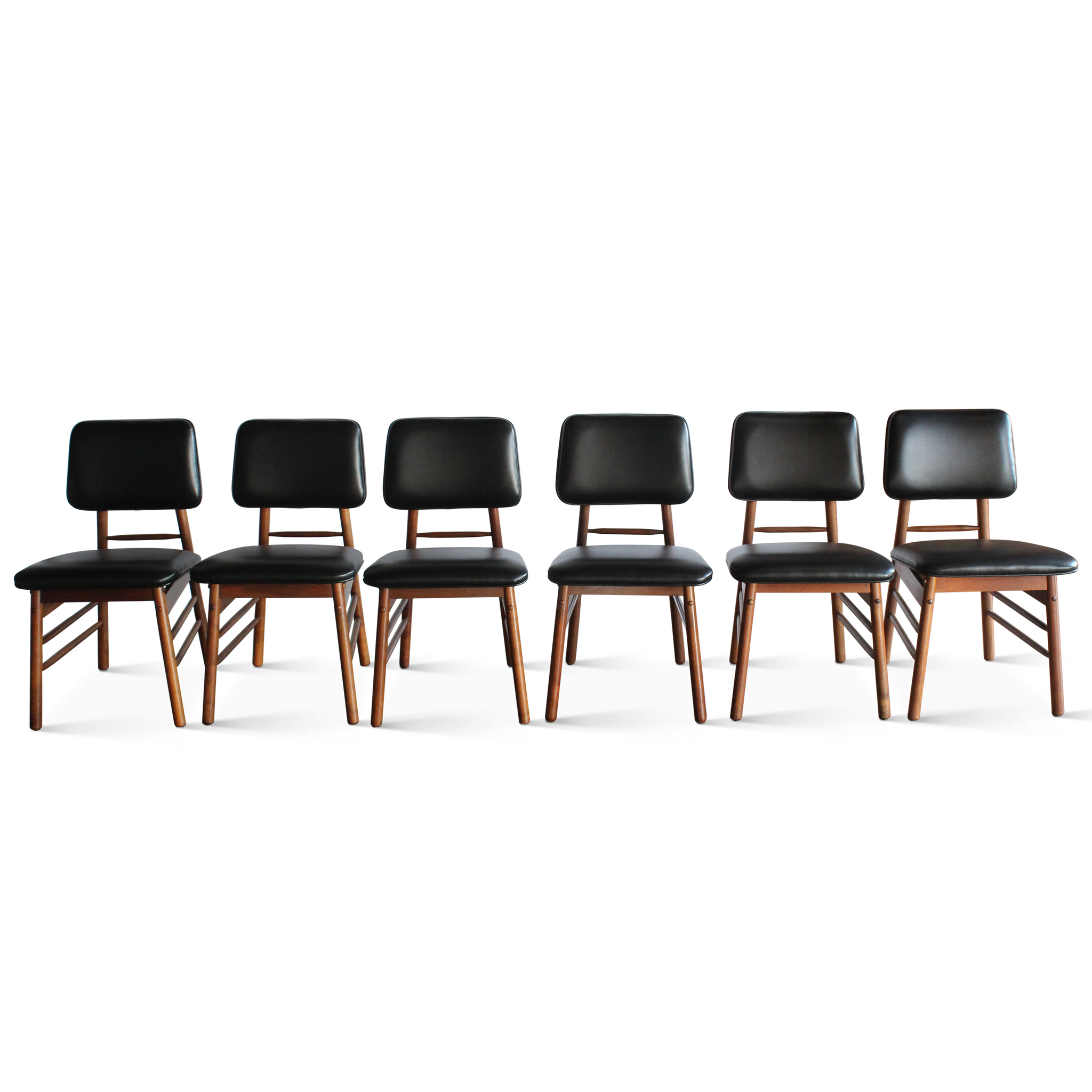 Set of Six Dining Chairs by Greta Grossman for Glen of California