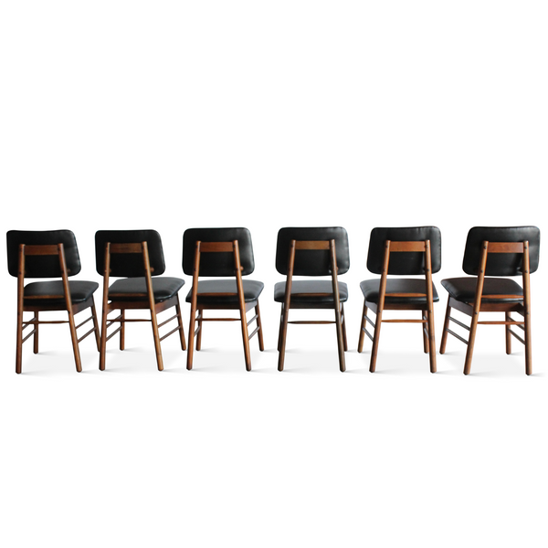 Set of Six Dining Chairs by Greta Grossman for Glen of California