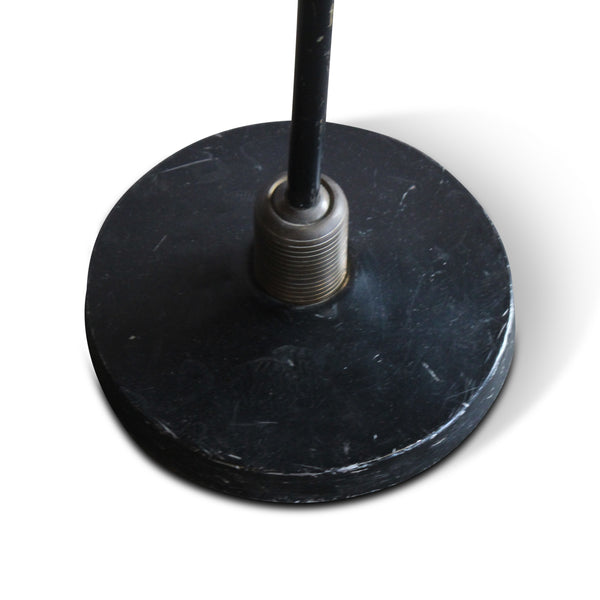 Vintage Iron Pivoting Floor Lamp with Diablo Shade