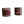 Round kilim pouf with colorful geometric print and tan leather-look top