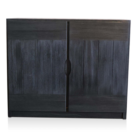 Ebonized Pine Cabinet by Maison Regain