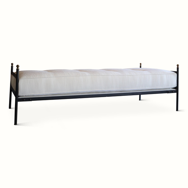 Iron Daybed Atributed to Jacques Adnet