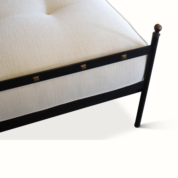 Iron Daybed Atributed to Jacques Adnet