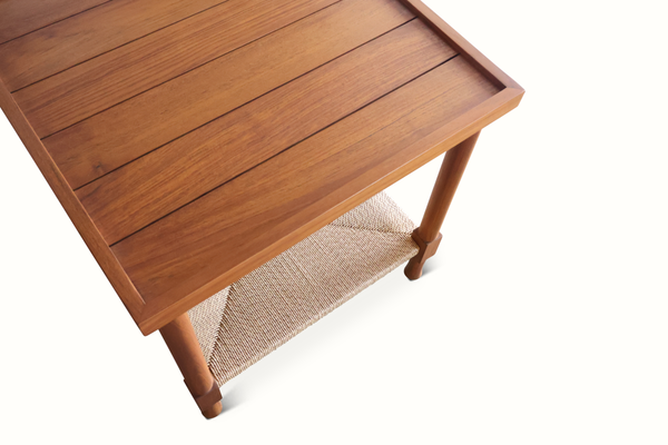 Indoor/Outdoor Athletic Club Square Side Table