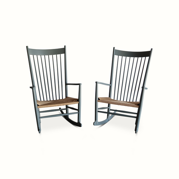 Pair of Rocking Chairs by Hans Wegner