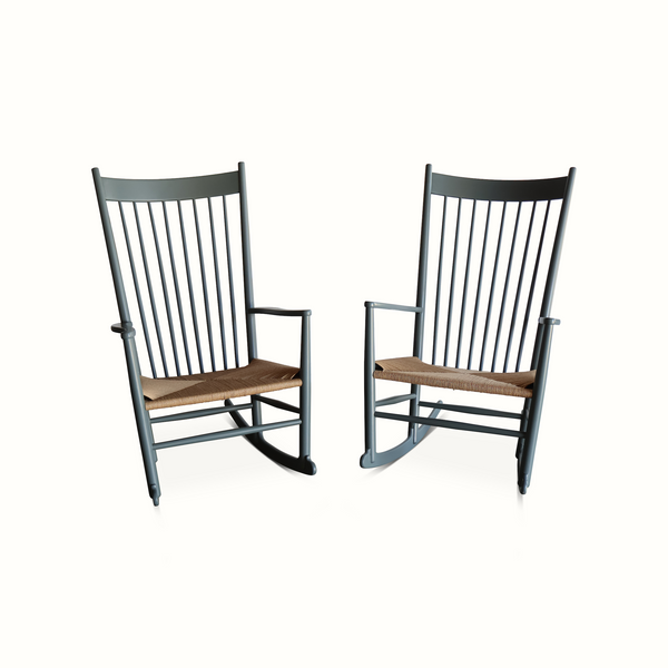 Pair of Rocking Chairs by Hans Wegner