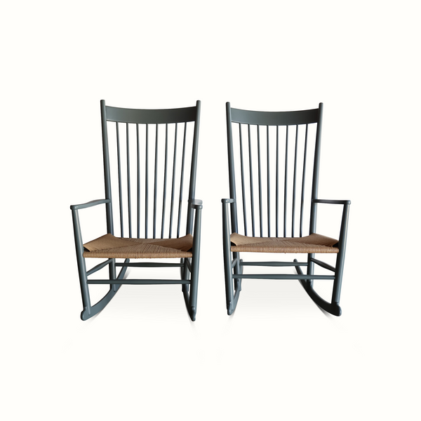 Pair of Rocking Chairs by Hans Wegner