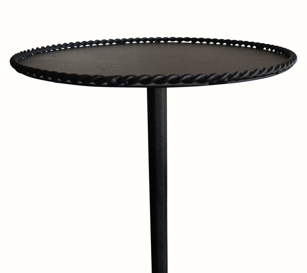 Black Gueridon Table