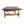 Oak & Leather Coffee Table by Henning Kjaernulf