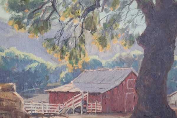 Country Barn Painting