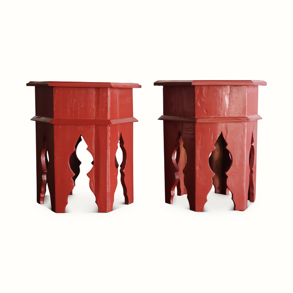 Painted Moorish Style Tables