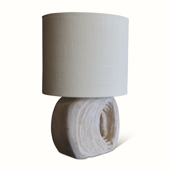 Limestone Lamp