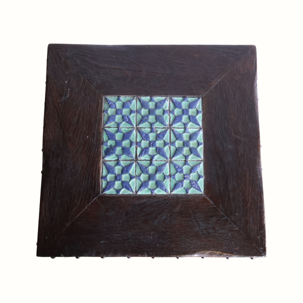 Monterey Style Oak & Tile Table