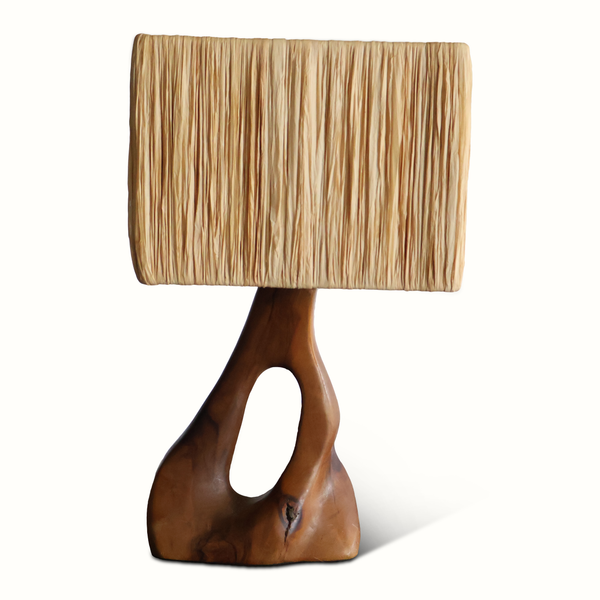 Olive Wood Lamp