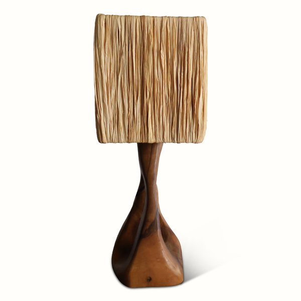 Olive Wood Lamp