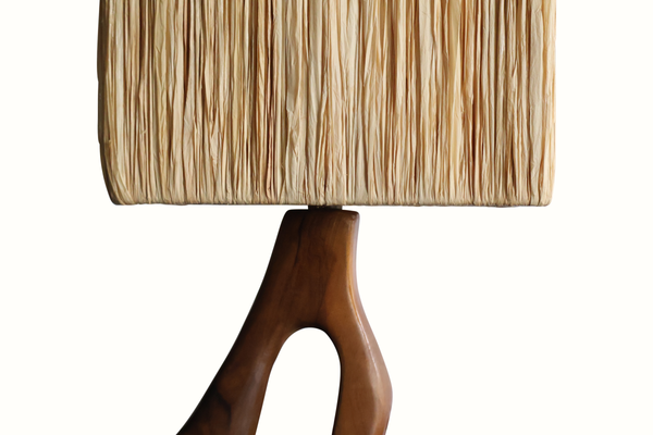 Olive Wood Lamp