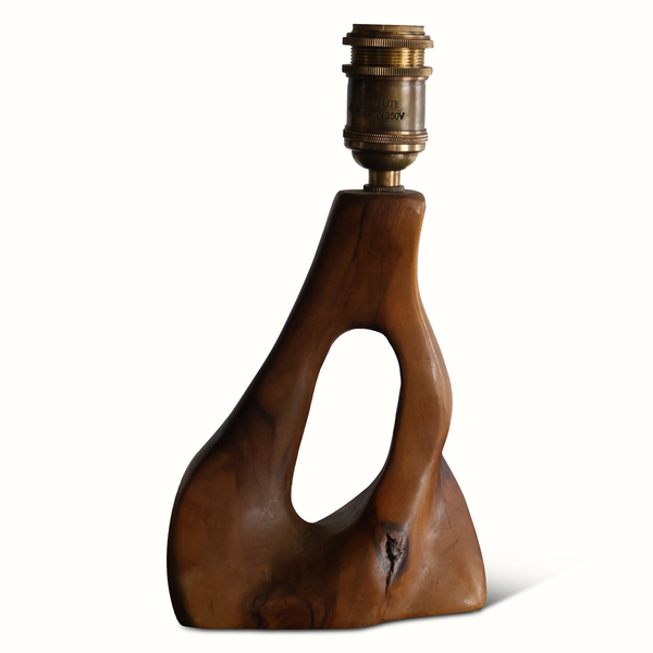 Olive Wood Lamp