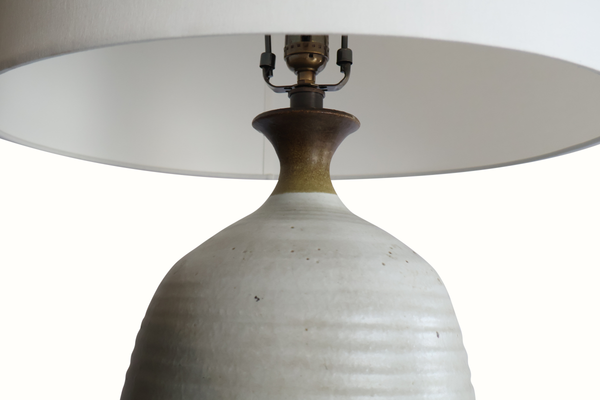1960s Studio Pottery Lamp