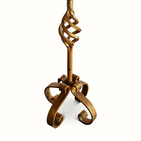 Gilt Iron Gueridon Table