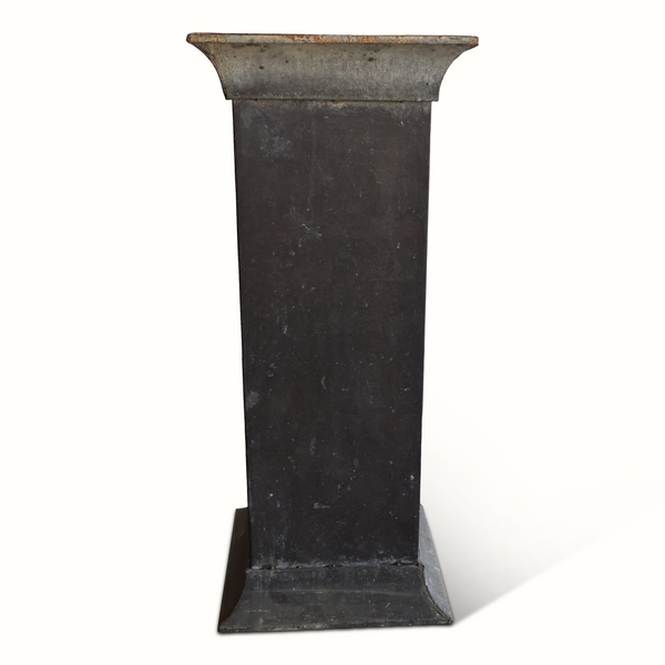 Antique French Zinc Pedestal